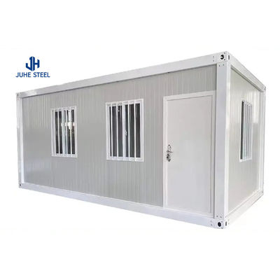 Prefabricated Container Homes met staal chassis 18mm MGO board 15mm Vinyl vloer