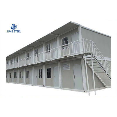 Prefabricated Container Homes met staal chassis 18mm MGO board 15mm Vinyl vloer