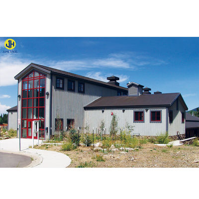 Commerciële bouw van magazijnen Zware voorgefabriceerde staalconstructies voor schuur