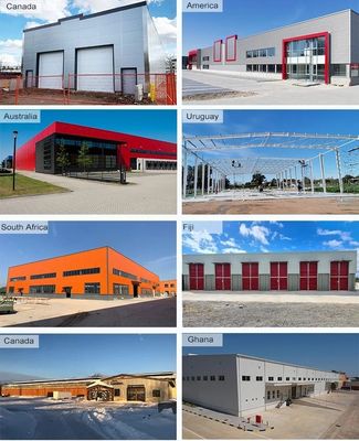 Q235B Fabriek voor de verkoop van geprefabriceerde metalen en staalconstructies