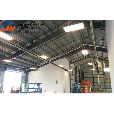Q355B Metalen frame structuur voor grote ruimte staal structuur Workshop verwerkingsbehoeften