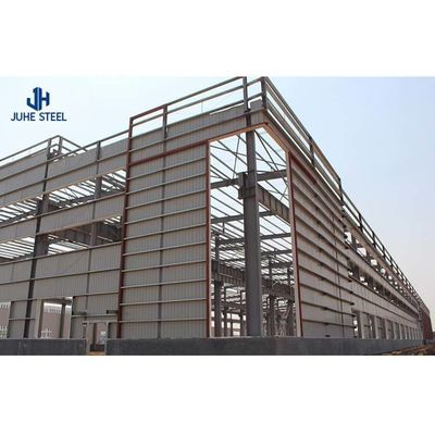 Professionele ontwerp van staalconstructies Workshop met massief H-vormig staalbalk hoofdframe