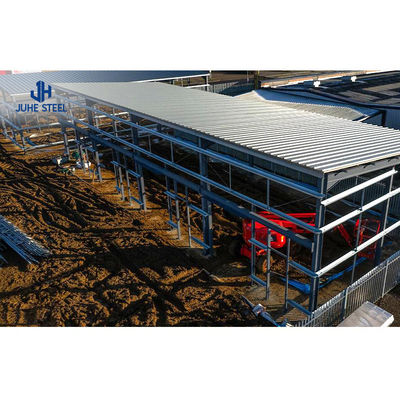 OEM-staalstructuur Frame Support Bracket Fabricatie Q235B/Q345B laagkoolstofstaalbalk