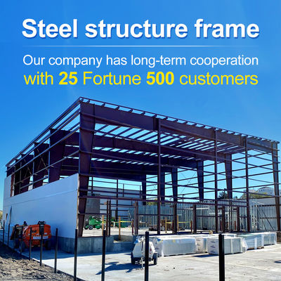 Q345 Q235 Hoofdconstructie van licht staal