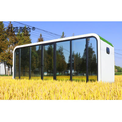 Villa 20ft 40ft Outdoor Modern Populair Prefab Huis Kleine Huis Mobiele Werkhuis Kantoor Pod Apple Cabin