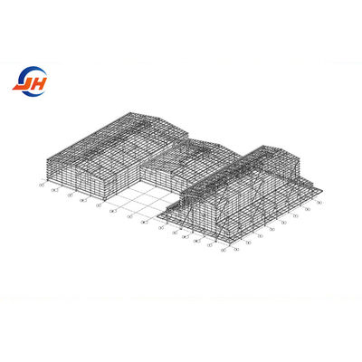 Staal Metalen frame Structuur Berging Gebouw Prefabriekeerd magazijn Draagbare werkplaats