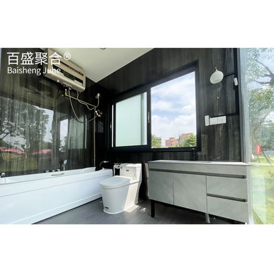 Custom Modern Steel Portable Space Capsule House met Keuken Prefab Container House 40ft
