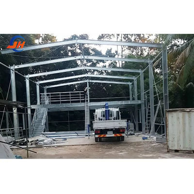Standaard AiSi Las Populaire Economie Lichtontwerp Prefab Metalen Structurele Warehouse