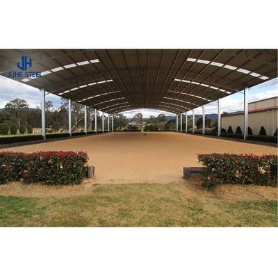 Winkelgebouw met metalen frame met hoge tolerantie met geprefabriceerde staalconstructie