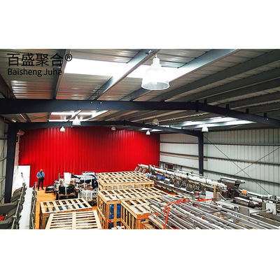 Gepersonaliseerde kleurmetalen gebouwen geprefabriceerde staalconstructies voor werkplaatsen en magazijnen