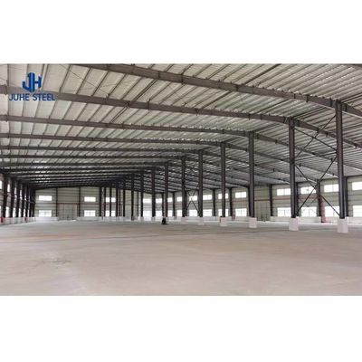 Q235 Q355B Steel Grade Garage Metal Frame Warehouse met C.Z Shape Steel Channel Purlin