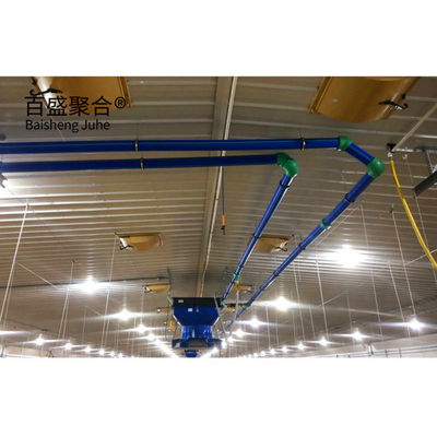 Hot Dip Galvanized/Paint Spraying Steel Prefab Piggery House Design voor pluimveebedrijven