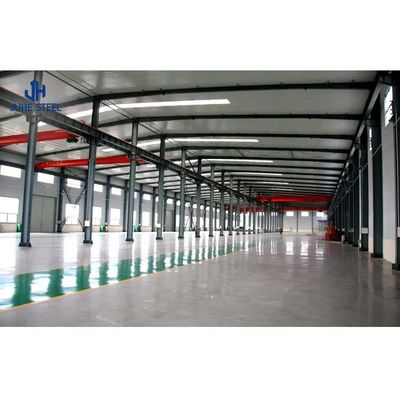 Juhe Metal Space Frame Steel Structure Building Prefab Warehouse voor aangepast ontwerp