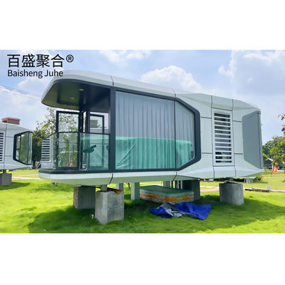 20ft 40ft Tiny Villa Container House met gegalvaniseerd staal frame en Eco Friendly Design