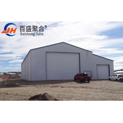 Q235B/Q345B Staalconstructie Gebouw Paardenopslag Schuur Schuur met sandwichpaneel