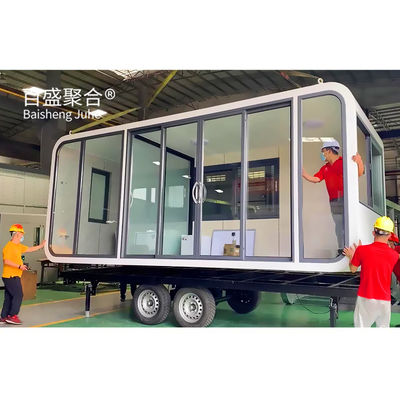 20ft 40ft Container Houses Mobile Working Office Pod voor Outdoor Modern Prefab Huis
