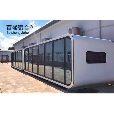 Staalcontainerhuizen 20ft 40ft Modulaire prefab kleine huizen voor draagbaar Apple Office