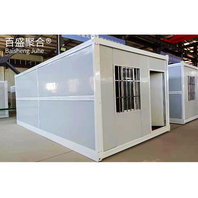 Containerhuis met dak van 50/75 mm EPS sandwichpaneel/rotswol