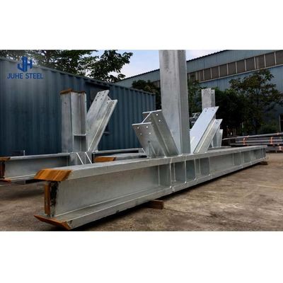 Q235 Q355B Steel Structure Warehouse voor geverfde afwerking Prefabrication Workshop