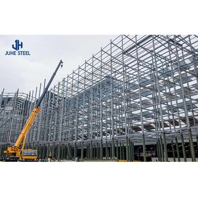 Hoofdframe van licht staal Q345 Q235 Prefabricated Steel Structure Workshop Warehouse