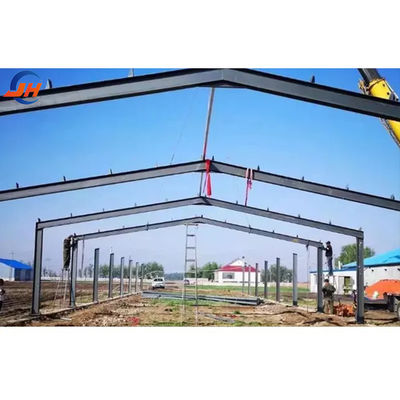 Hoofdframe van licht staal Q345 Q235 Prefabricated Steel Structure Workshop Warehouse