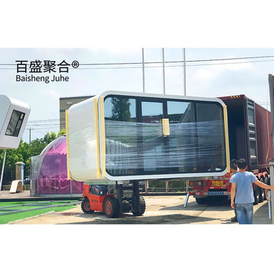Kiosk House Apple 20ft 40ft gegalvaniseerd staal frame Outdoor Modern Prefab Office Pod Cabin