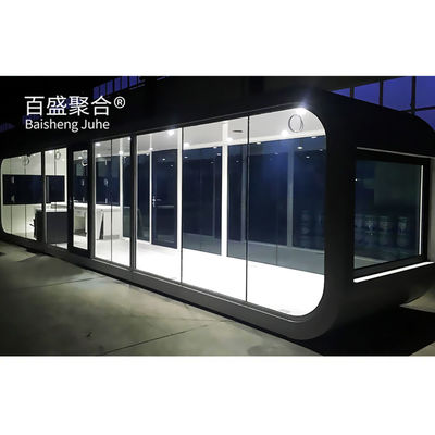 Kiosk House Apple 20ft 40ft gegalvaniseerd staal frame Outdoor Modern Prefab Office Pod Cabin