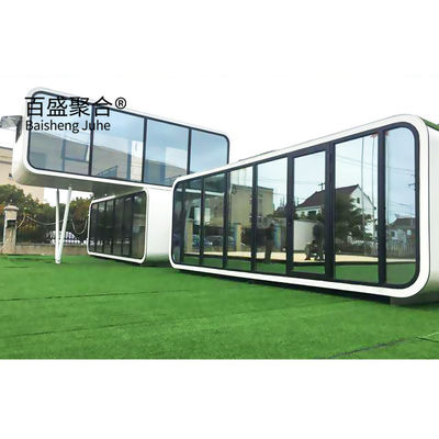 Kiosk House Apple 20ft 40ft gegalvaniseerd staal frame Outdoor Modern Prefab Office Pod Cabin