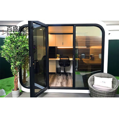 Kiosk House Apple 20ft 40ft gegalvaniseerd staal frame Outdoor Modern Prefab Office Pod Cabin