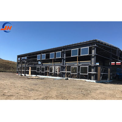 Lichte staal Q355 Q235 Hoofdframe Voorgefabriceerd metalen gebouw voor en snelle assemblage