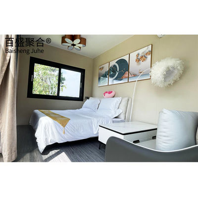Prefab Space Capsule House voor Hotel Villa Moderne modulaire Apple Cabin Container House