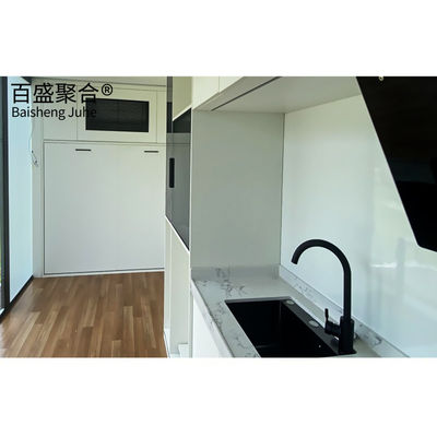 Prefab Space Capsule House voor Hotel Villa Moderne modulaire Apple Cabin Container House