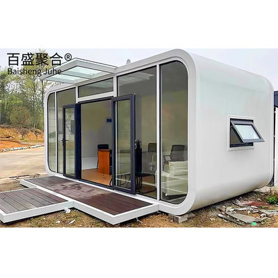 Klein huis kantoor pod met meubels Modern design villa Uitbreidbare Apple Cabin