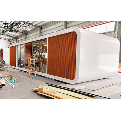 Klein huis kantoor pod met meubels Modern design villa Uitbreidbare Apple Cabin
