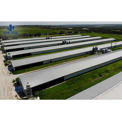 Purlin C.Z. Shape Steel Channel Steel Structure Chicken House voor de pluimveehouderij