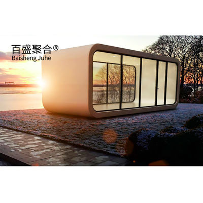 Gepersonaliseerd modulair ontwerp prefab huis voor wonen en werken in landschapsdecoratie