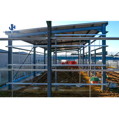 Werkplaats voor staalconstructies voor eenvoudige bouw van op maat gemaakte geprefabriceerde metalen gebouwen