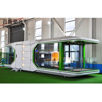 Moderne ontwerp stijl Space Capsule Hotel Building Pod voor standaardplan