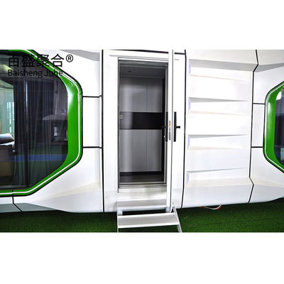 Moderne ontwerp stijl Space Capsule Hotel Building Pod voor standaardplan