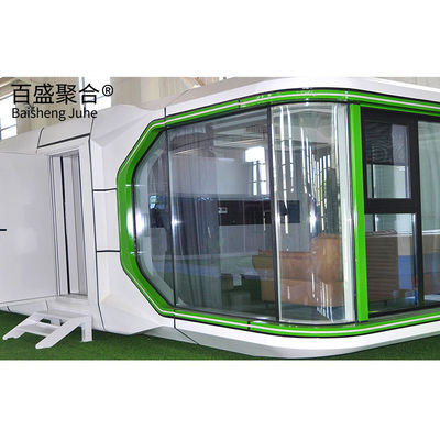 Moderne ontwerp stijl Space Capsule Hotel Building Pod voor standaardplan