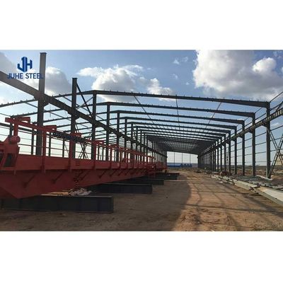 Deurenbouw Warehouse Lichte staalstructuur Prefab staalstructuur Zelfopslag