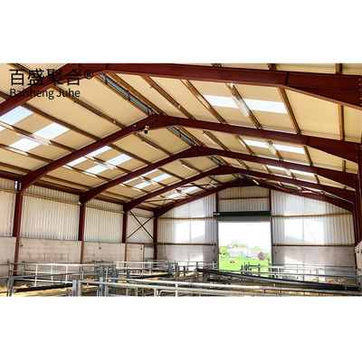 Aluminium legeringsruimte voorgefabriceerd magazijn Boerderij voor stalen balken Varkenshuis