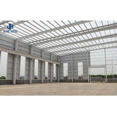 Lichte staalconstructie Prefab Warehouse Workshop Hangar Garage Constructieontwerp
