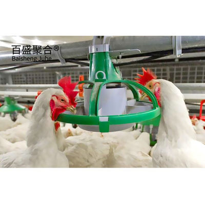 Lichte staal frame broiler pluimvee schuur met sandwich paneel dak en aangepaste kleuren