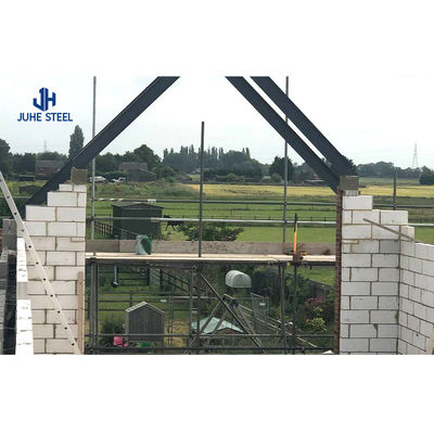 Q235/Q235B/Q355/Q355B Staalconstructie voor functiezaalontwerp Rood ijzer Pre-engineered