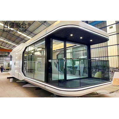 2023 Aluminium Space Capsule Mobile Integrated House Transport and Load Speciale zending