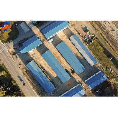 Op maat gemaakte staal-metaal frame structuur Workshop voor parkeergarage en ziekenhuis ontwerp