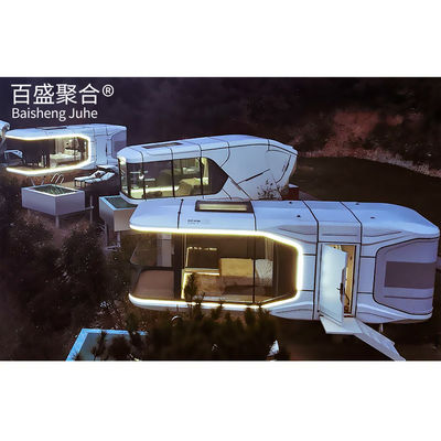Camping Guesthouse Staalstructuur Ruimtecapsule Voor Hotel