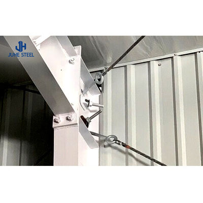 Metal Construction Warehouses Lichte staal structuur frame voor prefabricated buildings
