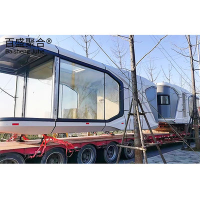 Camping Guesthouse Staalstructuur Ruimtecapsule Voor Hotel